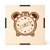 Dé de naissance personnalisé en bois – Cadeau naissance bébé – Cube souvenirs prénom, date, heure, poids, taille