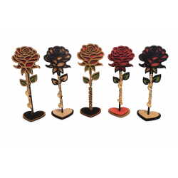 Rose éternelle personnalisée – Fête des mamans