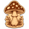 Morpion Celte en bois – Jeu breton artisanal | Les Gravures de l’Aven