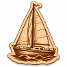 Morpion Celte en bois – Jeu breton artisanal | Les Gravures de l’Aven