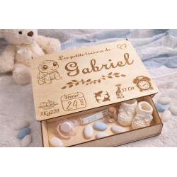 Coffret souvenirs personnalisé